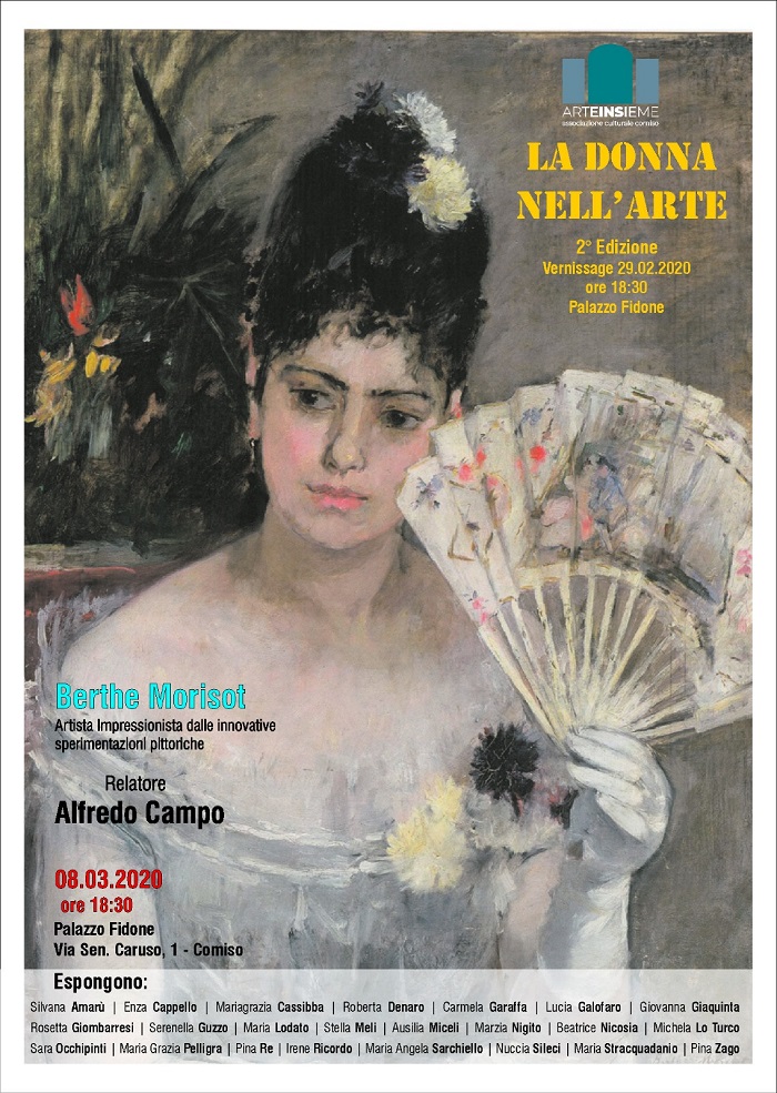 la donna nell'arte 2020 - locandina