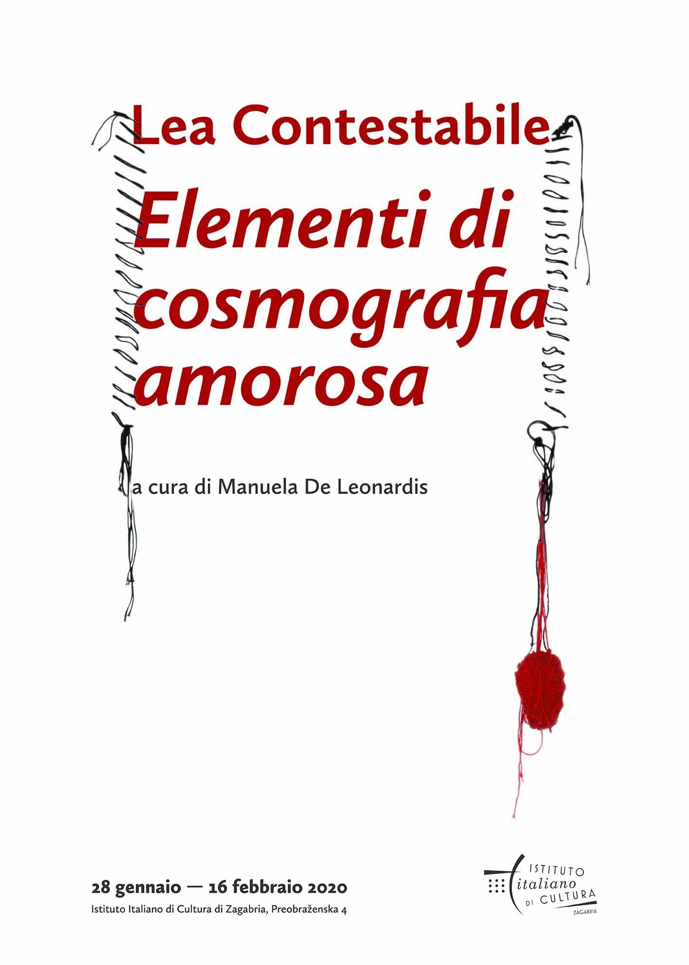 low invito Lea Contestabile IIC ZAGABRIA 28 genn 2020