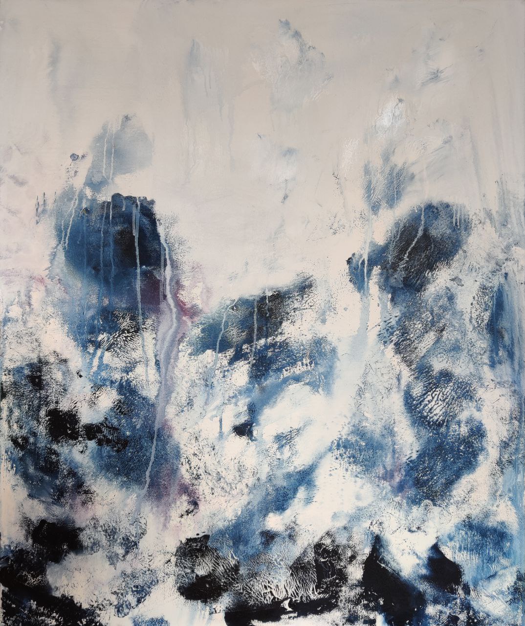 unodidue 110x120cm acrilico su tela